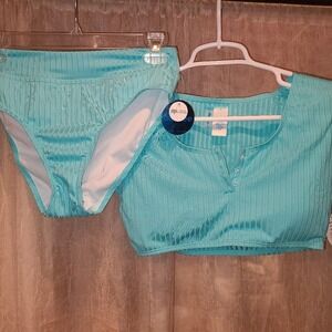 Super cute 2 piece‎ aqua swim suit bikini BRAND NEW  Originally $72 Ocean